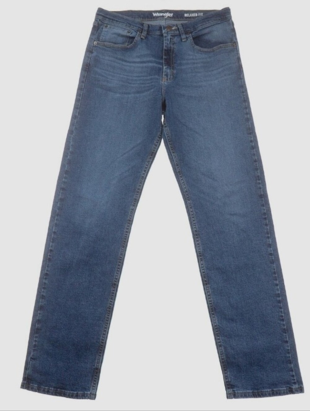 Wrangler Medium Blue Relaxed Boot Fit Jeans
